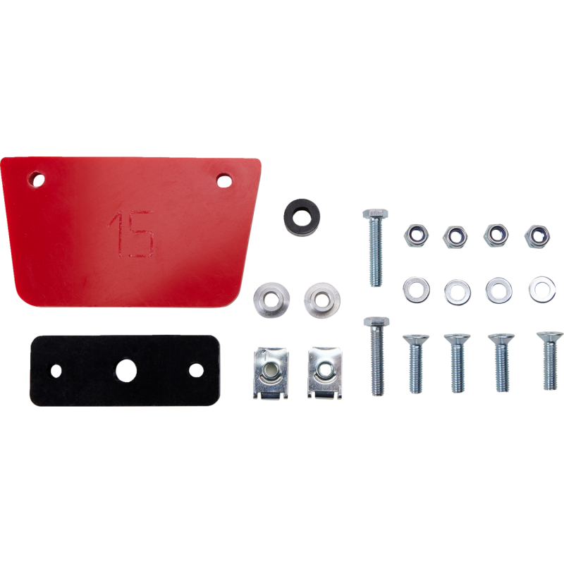 AXP Racing Xtrem Skid Plate, Red