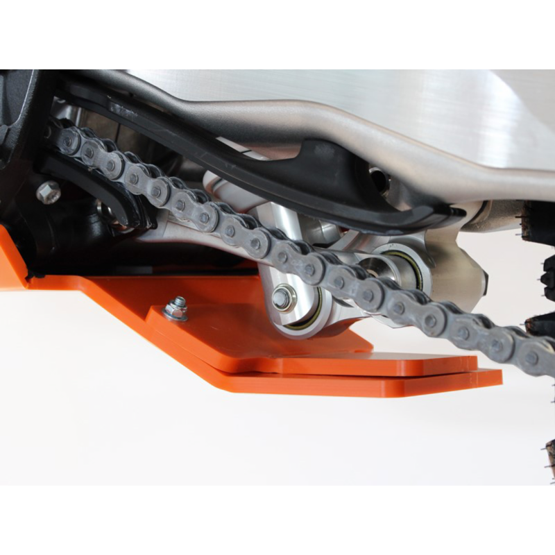 AXP Racing Xtrem Skid Plate, Orange