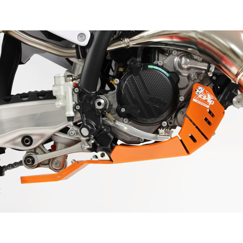 AXP Racing Xtrem Skid Plate, Orange