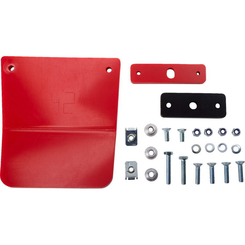 AXP Racing Xtrem Skid Plate, Red