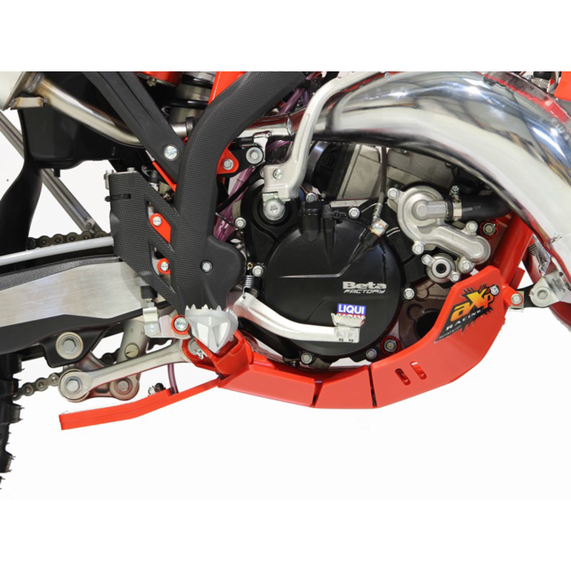 AXP Racing Xtrem Skid Plate, Red