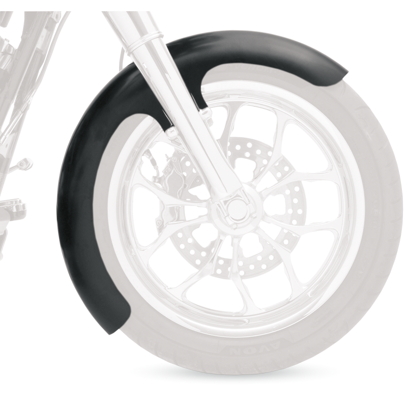 Hugger Series Wrapper Front Fender, 21in Wheel