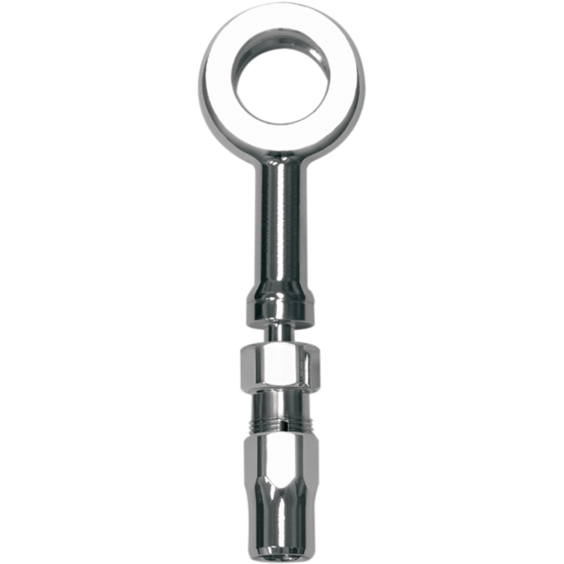 7/16" 180° Chrome Banjo w/ Stainless Fittings