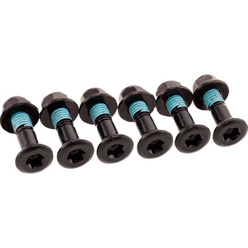 Euro Hub-Savers Double Locked Sprocket Fasteners - Black