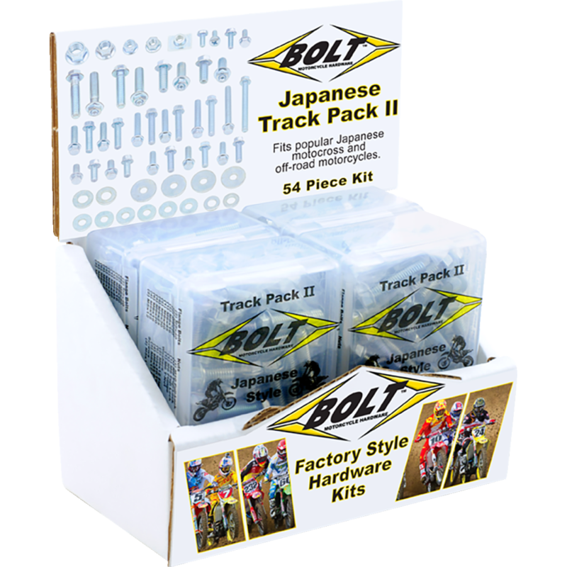 Bolt Motorcycle Hardware Off-Road Track Packs
