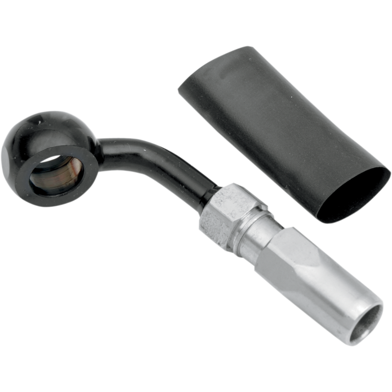 Black Chrome Banjo Fitting 3/8"/10 mm 60°