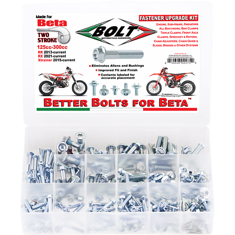 Bolt Pro Pack Fastener Kit for Beta