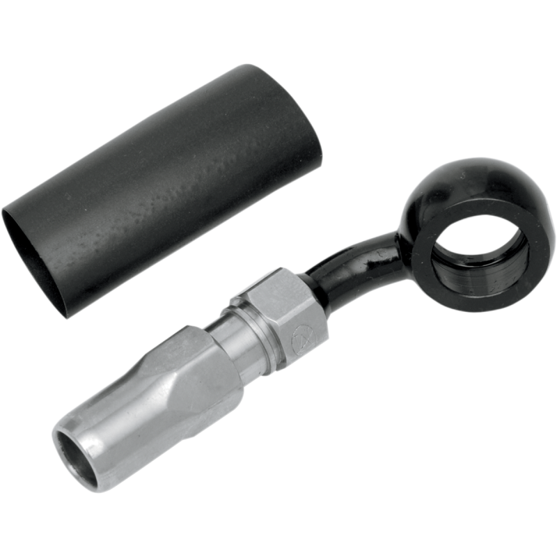 Black Chrome Banjo Fitting 12 mm 35°