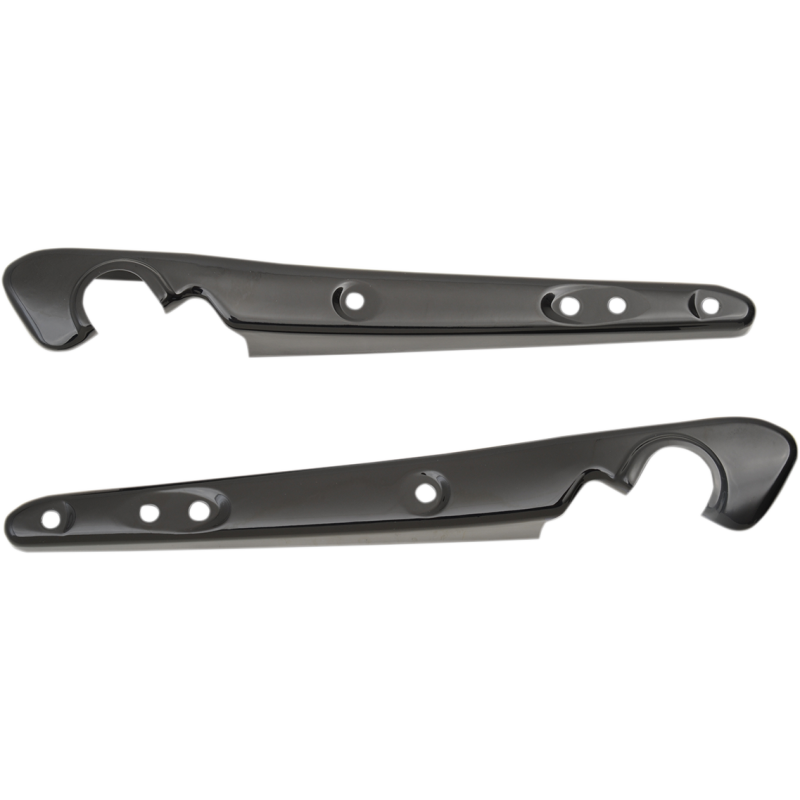 Rear Fender Struts - Gloss Black