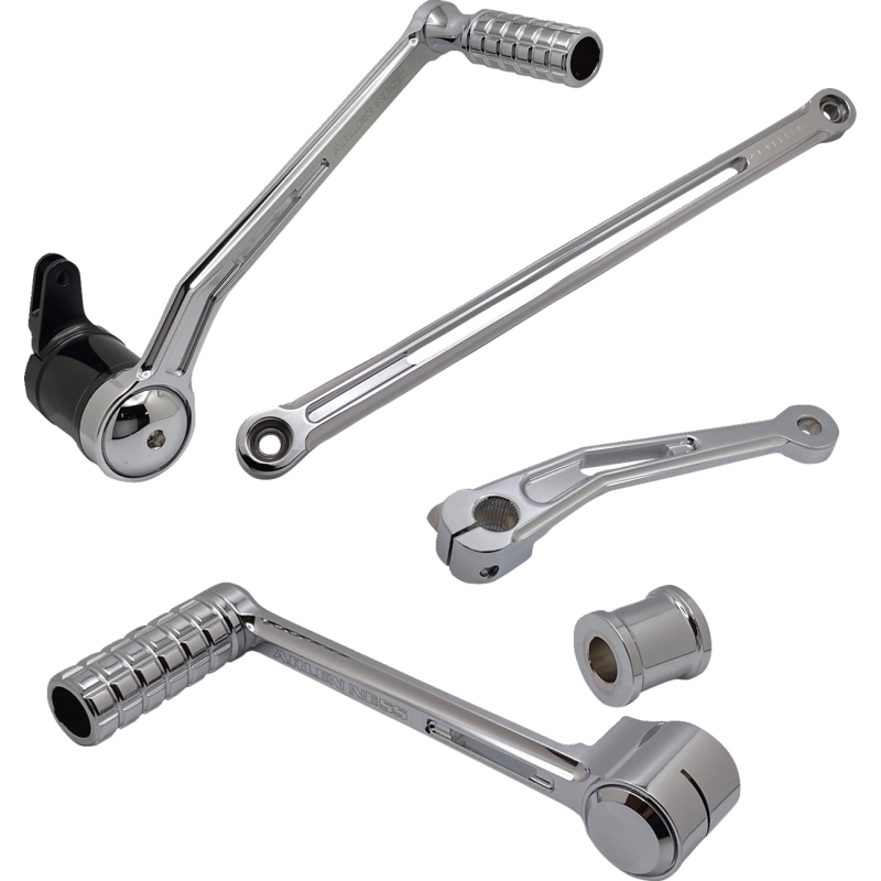 Deep Cut Heel/Toe Foot Control Kit Chrome