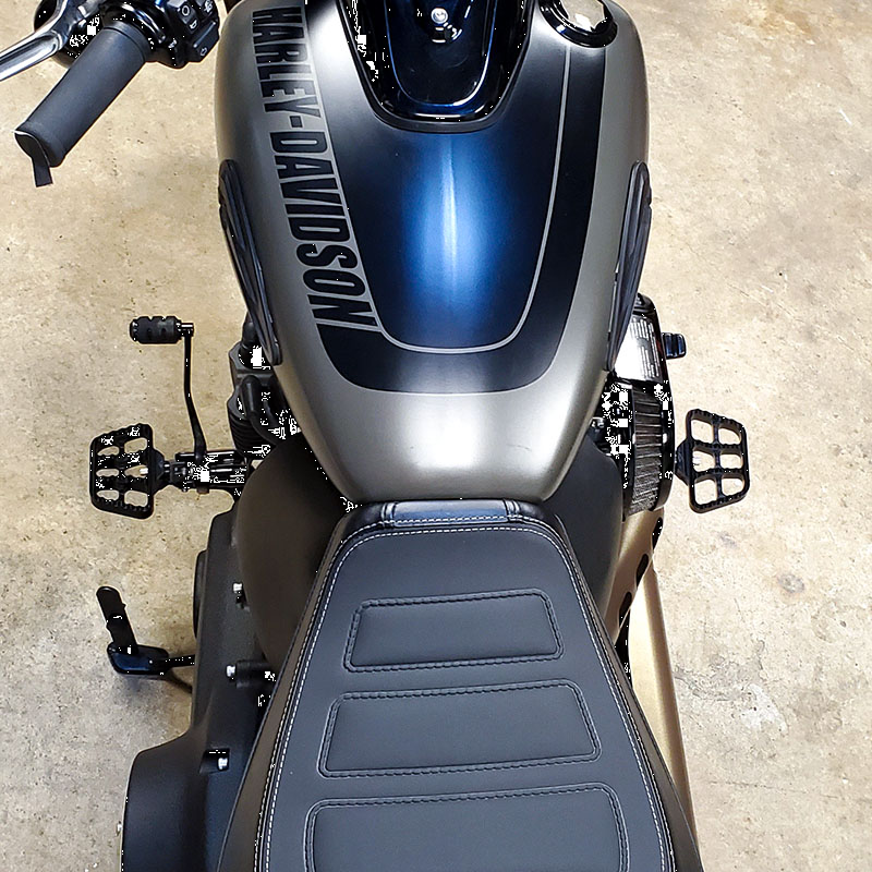 Mini Serrated Floorboards M-Eight Softail