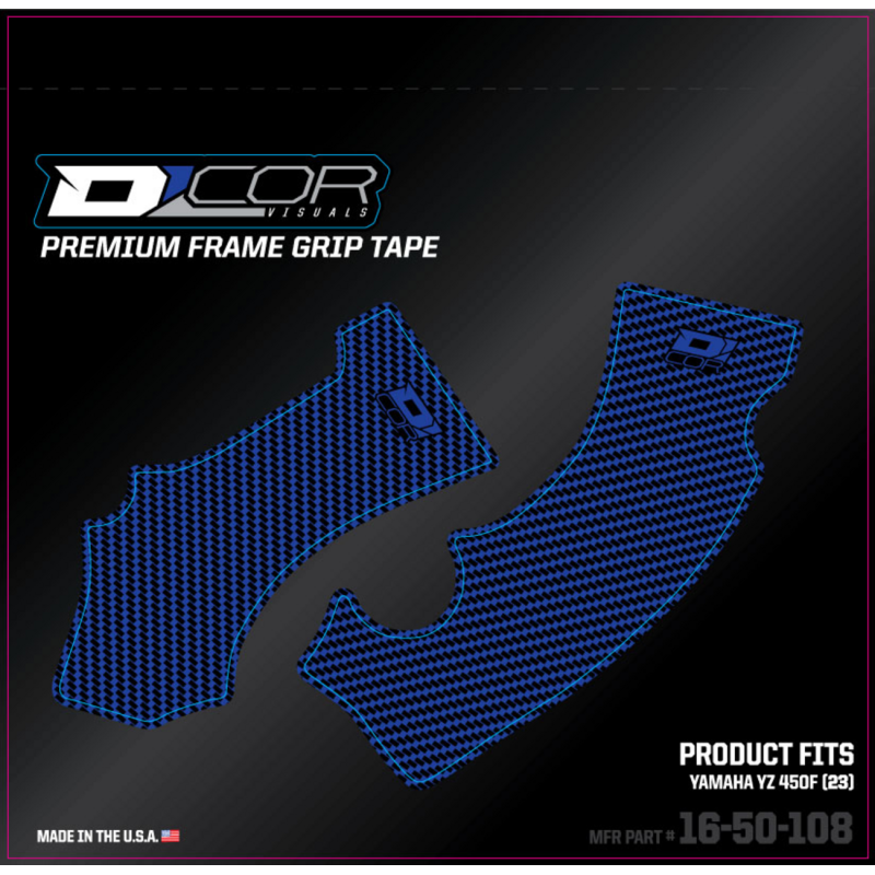 Pre-Cut Frame Grip Tape - Blue