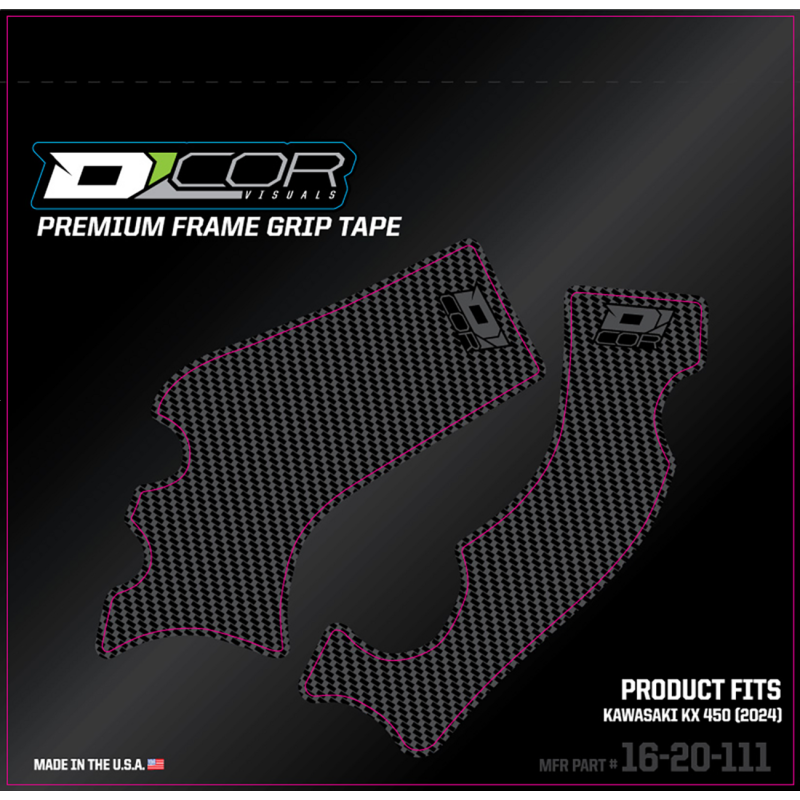 Pre-Cut Frame Grip Tape - Gray