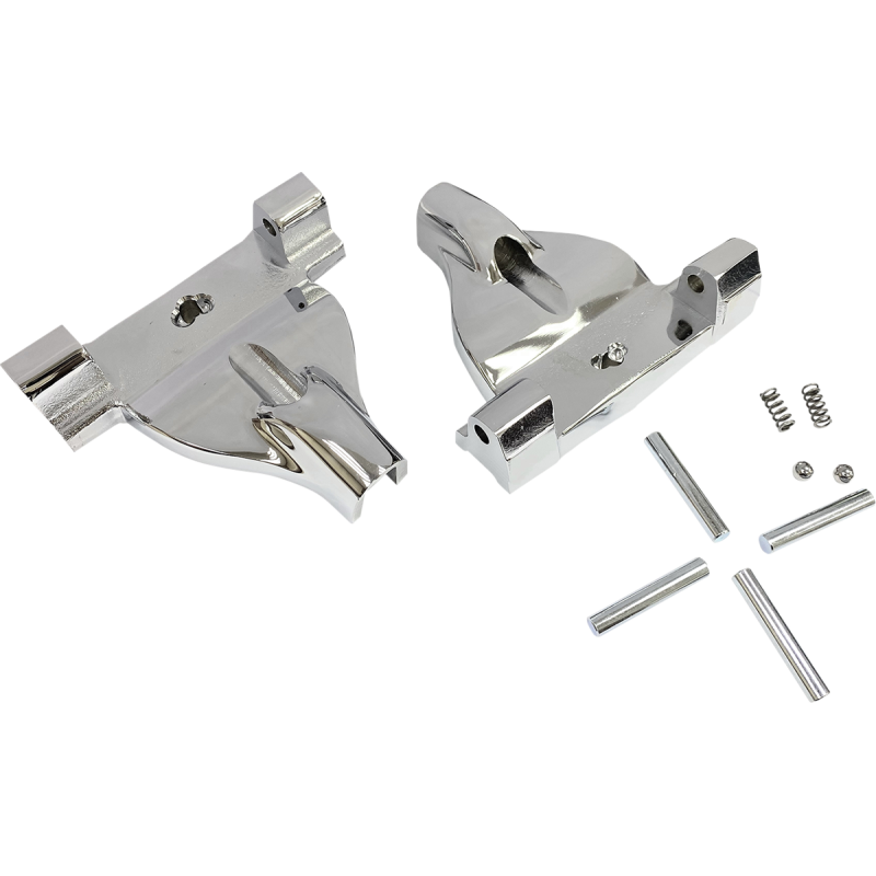 Drag Specialties M-Eight Softail Passenger Floorboard Mount Kits