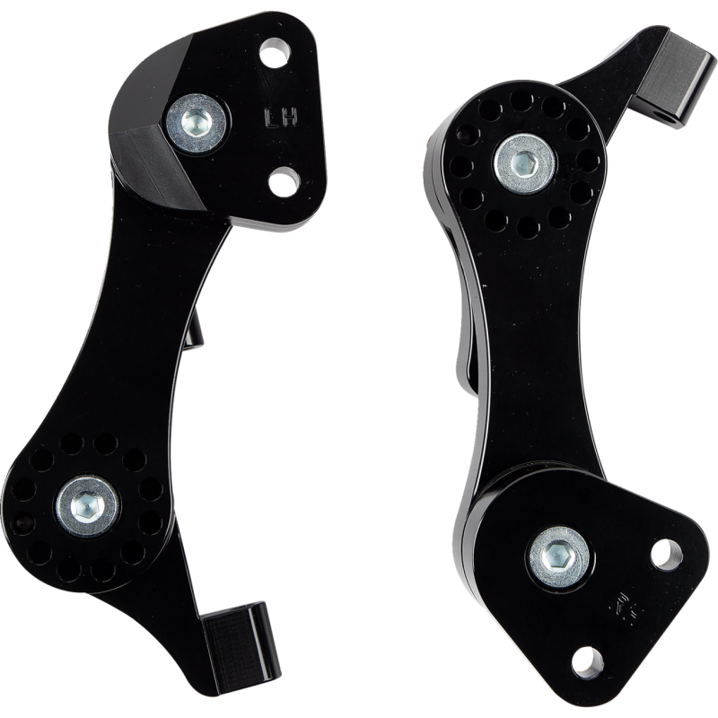 Rivco Adjustable Passenger Board Mounts For Use With Rinehart Exhaust