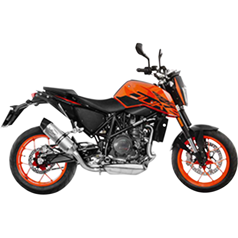 LV One EVO Slip-On, Stainless steel, KTM 690 Duke 16-19