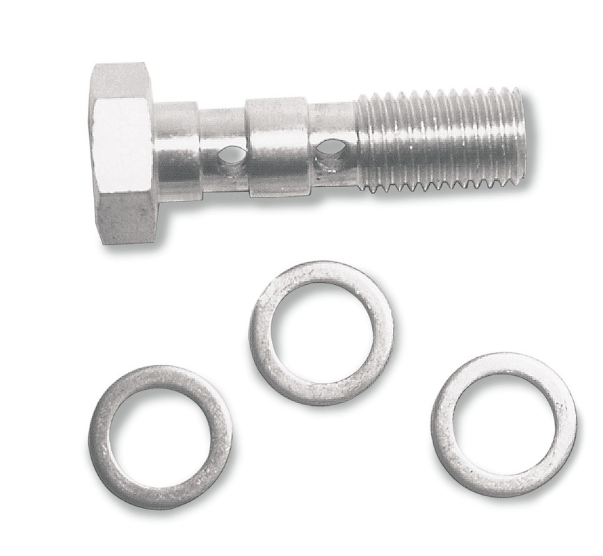 Russell 3/8"-24 Double-Banjo Bolt