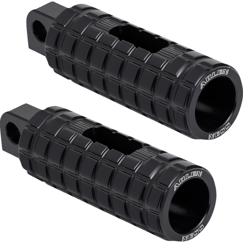 Speedliner Male Mount Footpegs Black