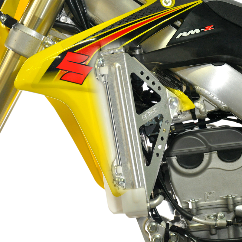 Devol Radiator Race Brace - SUZUKI RM-Z450 08-17