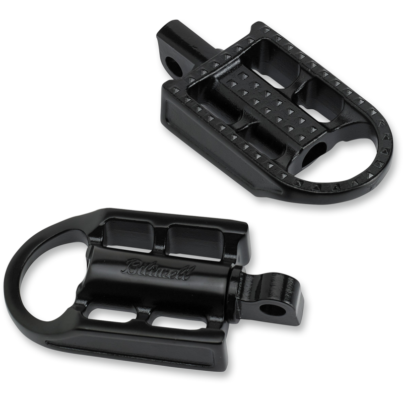 Mushman Footpegs Black Electroplated