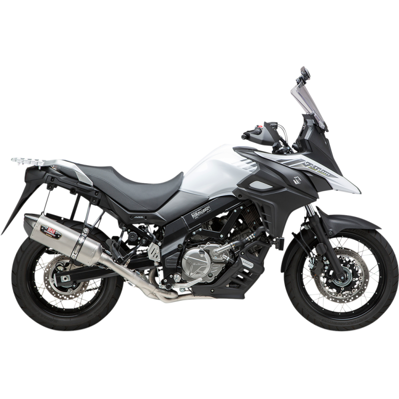Yoshimura R-77 (Works Finish) Slip-On Muffler for Suzuki DL650 V-Strom 650 17-24
