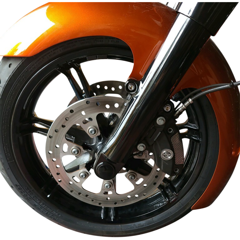 Flush-Mount Front Axle (Black w/ Black Ends)