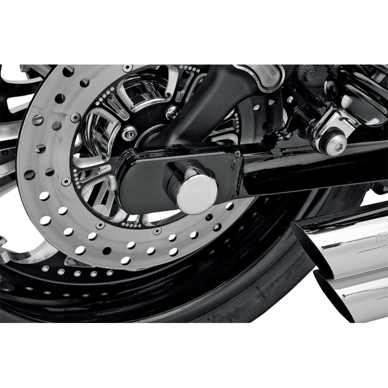 Axle Caps Rear Chrome