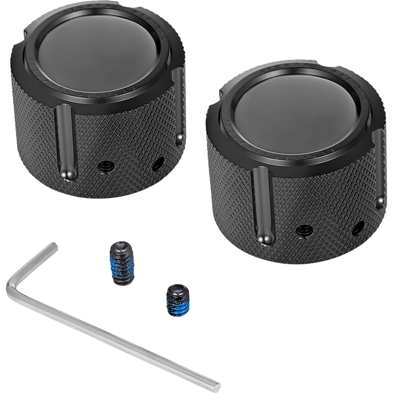 Axle Nut Cover Black Smooth