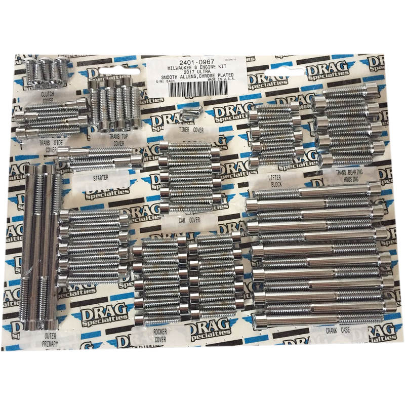 Engine bolt kit - Smooth