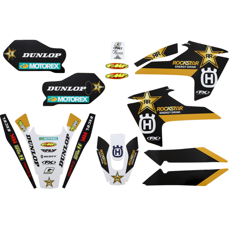 Factory Effex Team Replica EVO 19 Complete Graphic Kit - HUSQVARNA TC 85 14-17