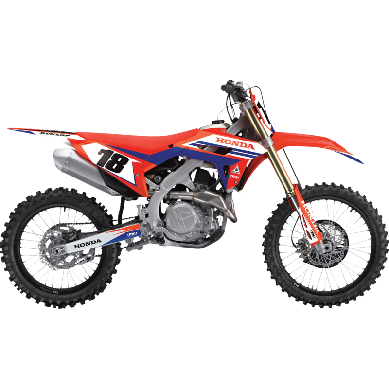 Factory Effex EVO 19 Graphics Kit - HONDA CRF450R 02-04