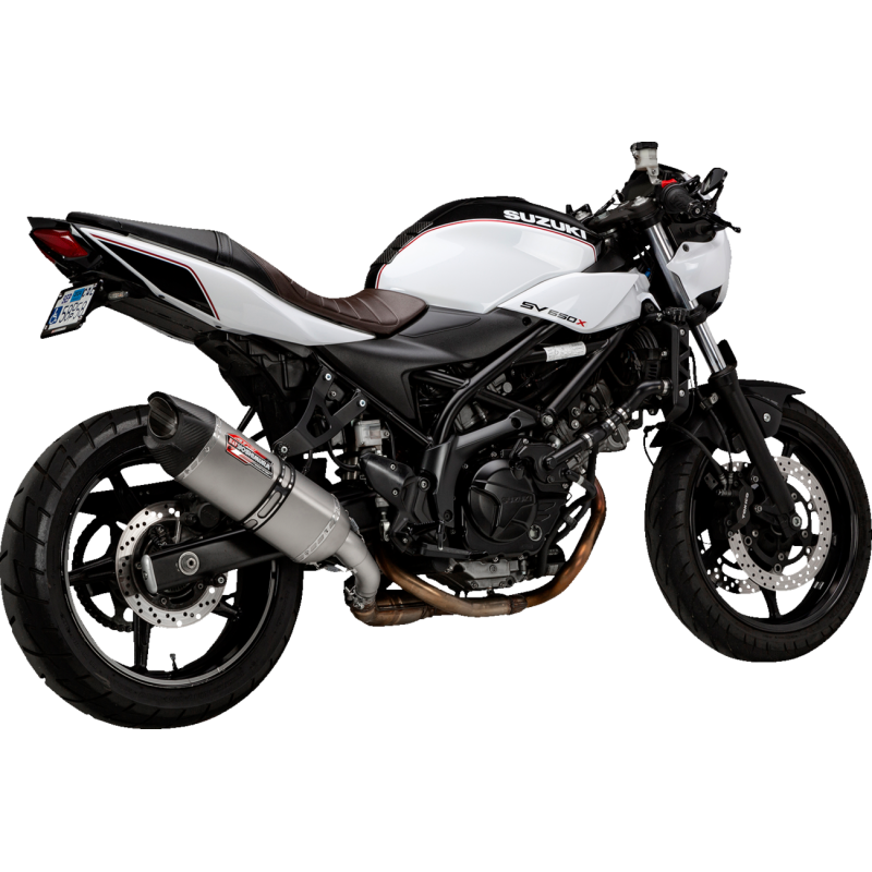 Street AT-2 (Works Finish) Slip-On Muffler for Suzuki SV650 17-24