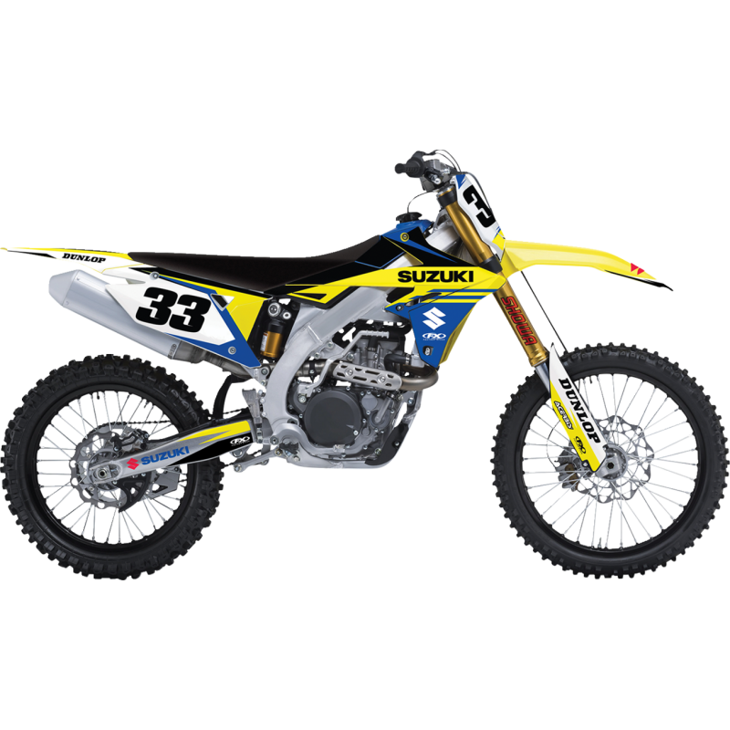 Factory Effex EVO 19 Graphics Kit - SUZUKI RM-Z250 19-25, RM-Z450 18-25