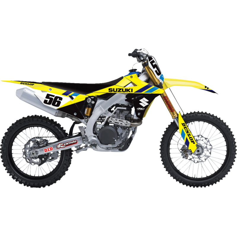 Factory Effex EVO 20 Graphics Kit - SUZUKI RM-Z250 19-25, RM-Z450 18-25