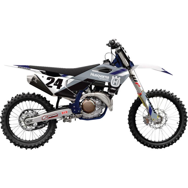 Factory Effex EVO 20 Graphics Kit - HUSQVARNA FC/FX/TC/TX 125-450 23-24, FC 250-450 Rockstar Edition 22.5, FE/TE 24