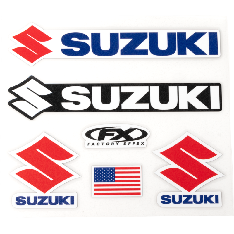 Suzuki Iron-On Sponsor Kit
