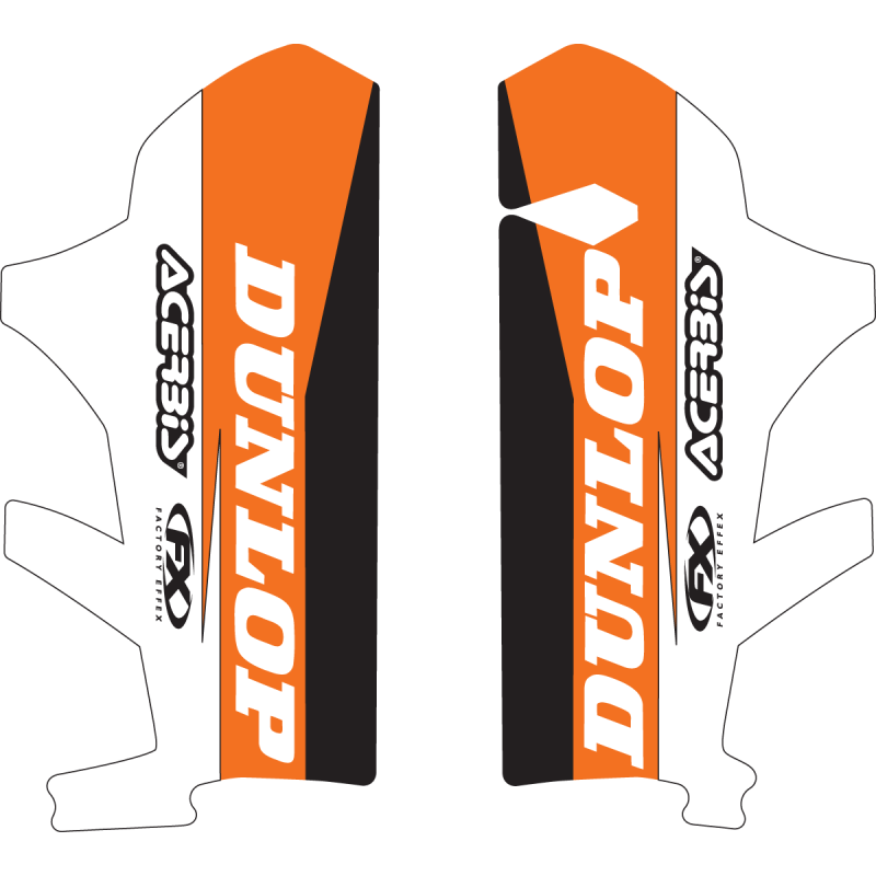 Factory Effex Lower Fork Guard Graphics - KTM EXC/SX/XC 08-14