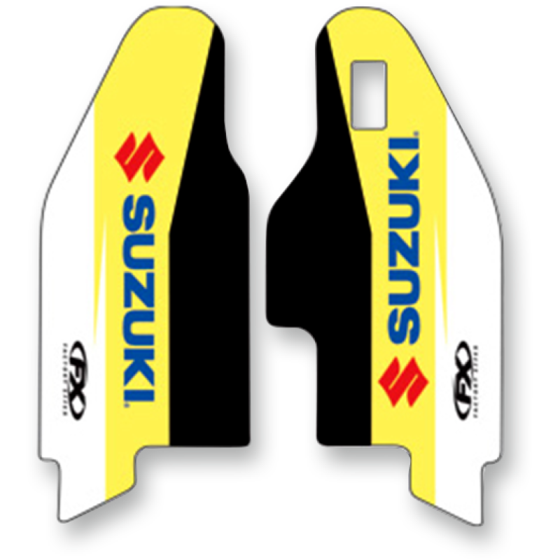 Factory Effex Lower Fork Guard Graphics - Suzuki RM85 05-24
