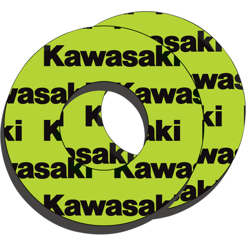 Factory Effex Moto Grip Donuts - Kawasaki (green/black)
