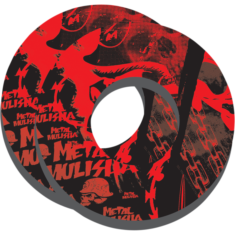 Factory Effex Moto Grip Donuts - Metal Mulisha (red/black)