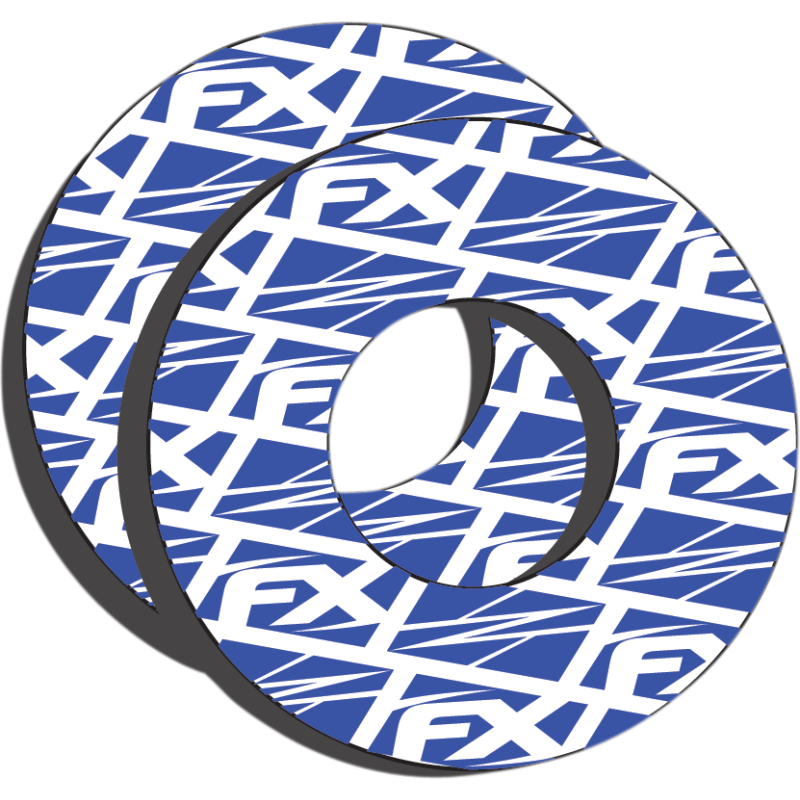 Factory Effex Moto Grip Donuts - Yamaha (blue/white)