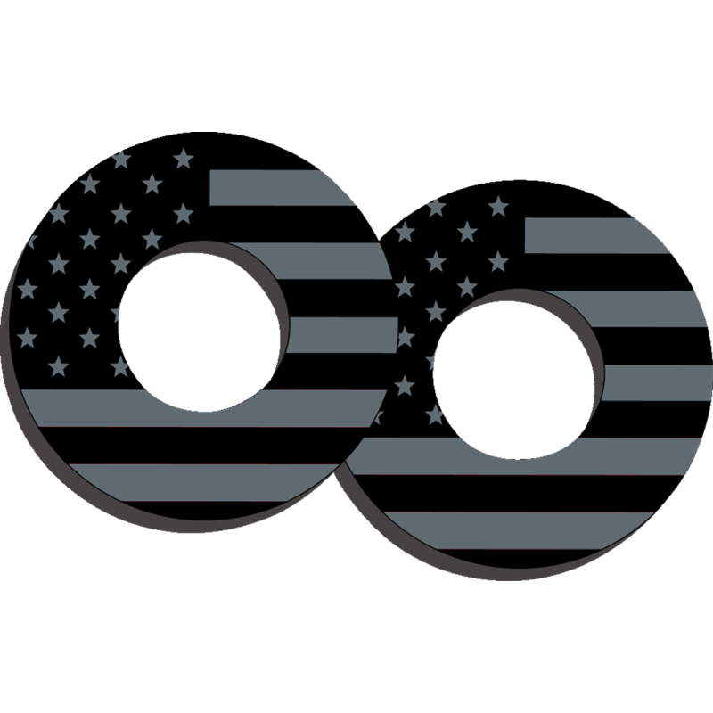 Factory Effex Moto Grip Donuts - Flag (black/gray)
