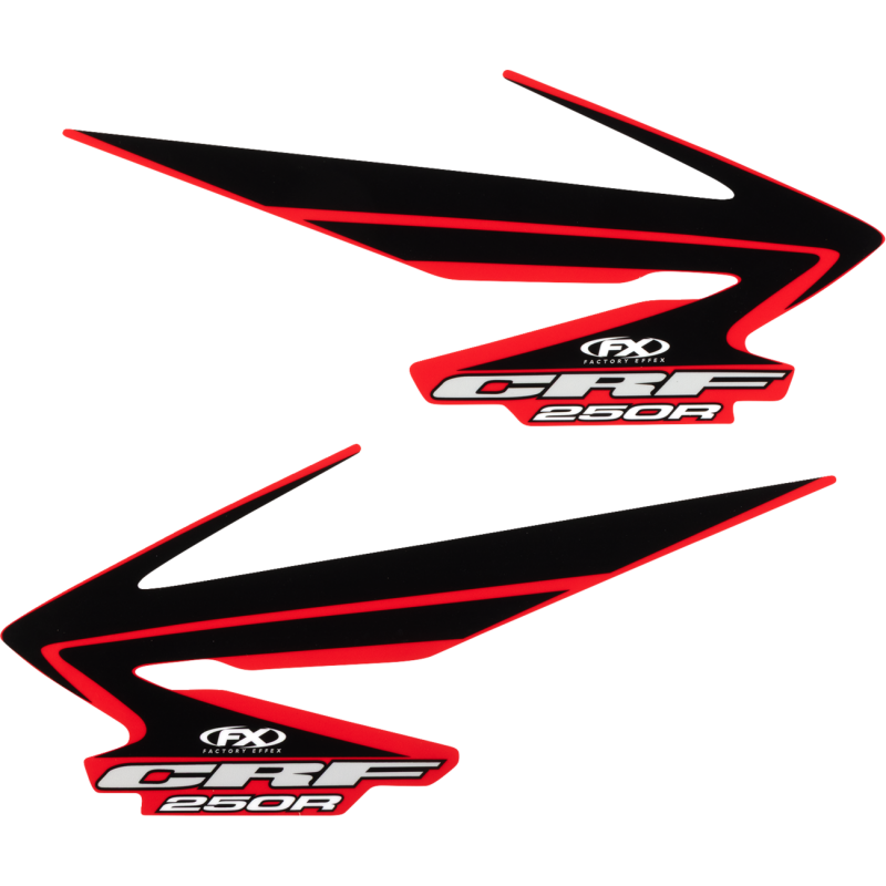 Factory Effex OEM Shroud and Tank/Shroud Graphics, Style 07 for CRF250R 04-09