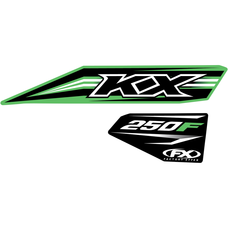 Factory Effex OEM Shroud and Tank/Shroud Graphics, Style 16 for KX250F 13-16