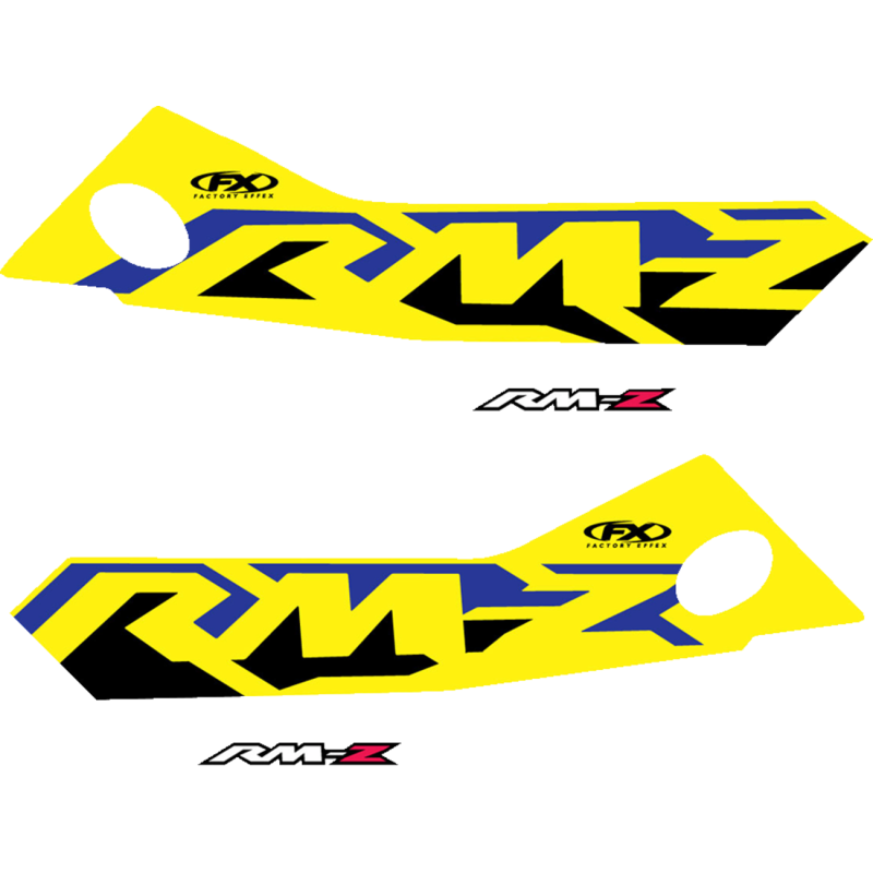 Factory Effex OEM Shroud and Tank/Shroud Graphics, Style 23 for RM-Z250 19-25, RM-Z450 18-25