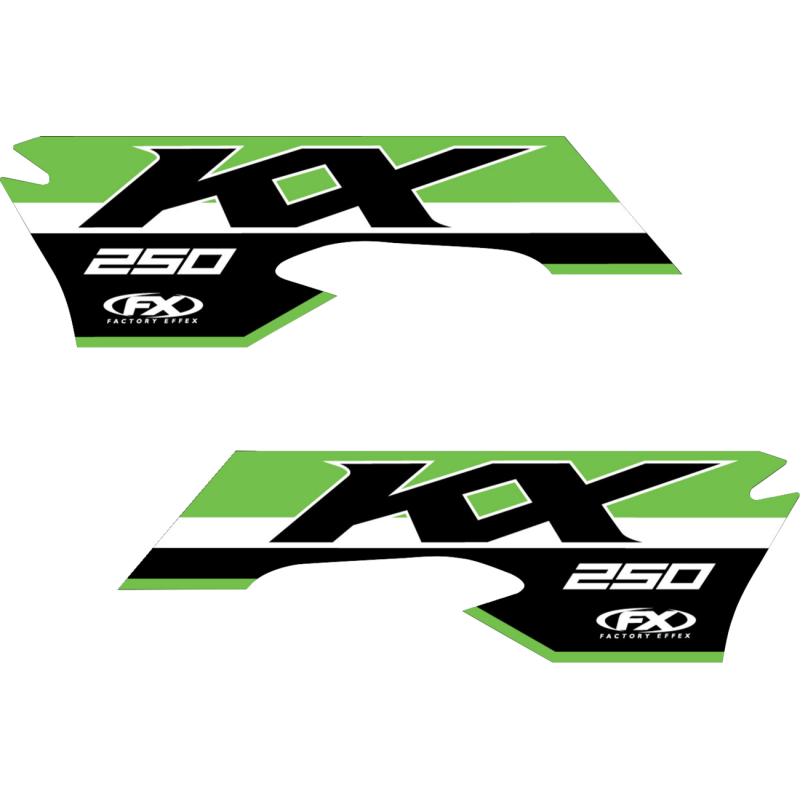 Factory Effex OEM Shroud and Tank/Shroud Graphics, Style 24 for KX450 19-23