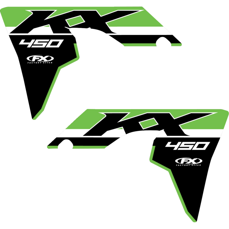 Factory Effex OEM Shroud and Tank/Shroud Graphics, Style 24 for KX450 24-25