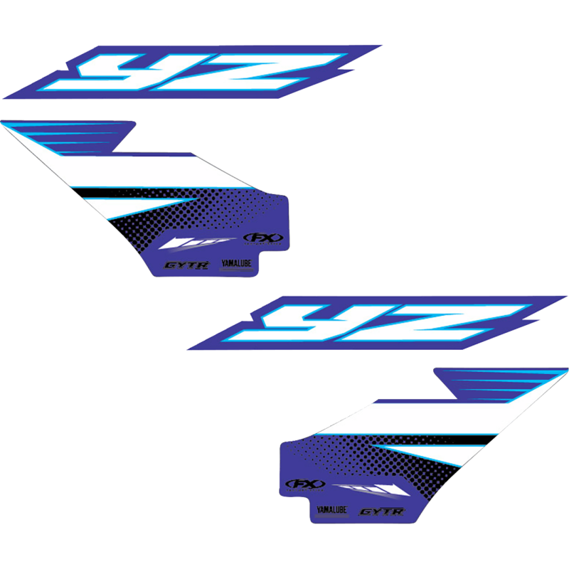 Factory Effex OEM Shroud and Tank/Shroud Graphics, Style 25 for YZ125/250 22-25