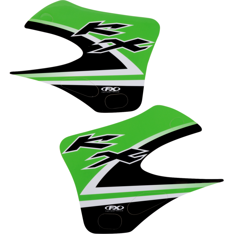 Factory Effex OEM Shroud and Tank/Shroud Graphics, Style 02 for KX125/250 99-02