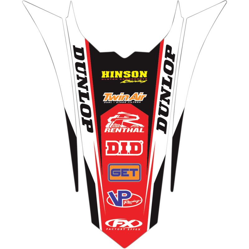 Factory Effex Rear Fender Kit - Honda CRF450R 21-24